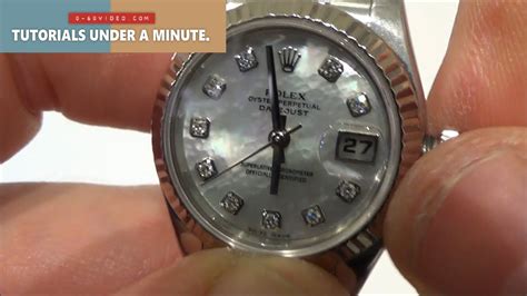 rolex oyster perpetual datejust battery replacement|winding a rolex datejust.